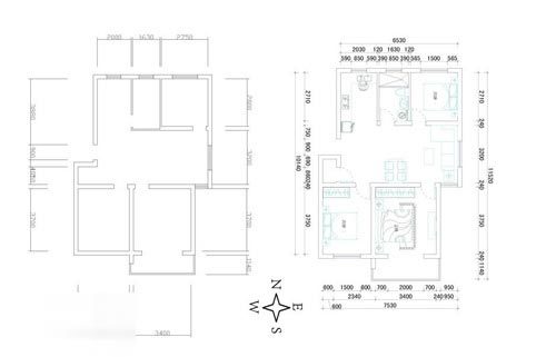 三室兩廳日式風(fēng)格  綠意盎然干凈溫馨的小風(fēng)情